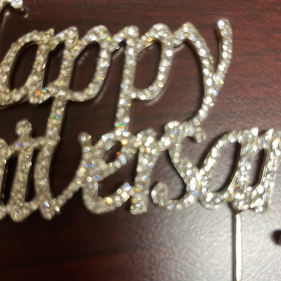 Rhinestone cake topper - Picture 3 of 6